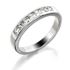 Picture of Channel set band princess cut stones