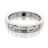 Picture of Channel set band princess cut stones