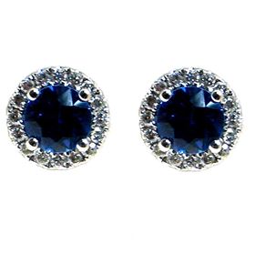 Picture of Round outline round center 4 bead earrings