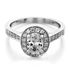 Picture of Oval outline halo oval center stone 1